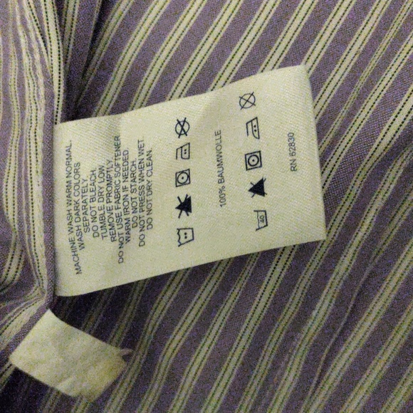 Prelove Women's Land End Wrinkle Free No Iron Button Front Shirt - Picture 4 of 4